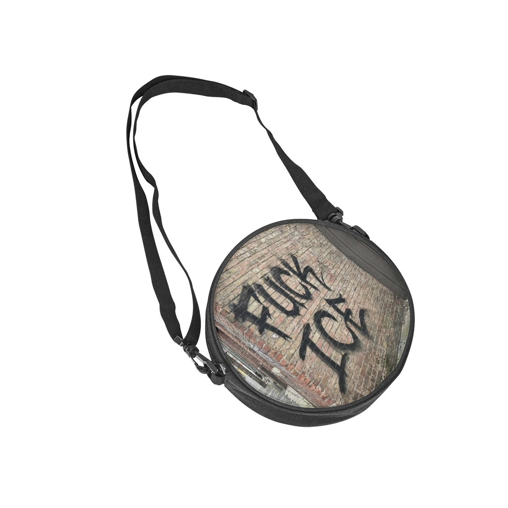 Fuck Ice Round Satchel Bags