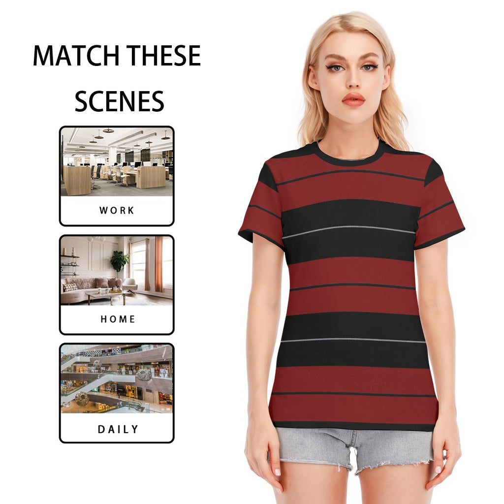 Women's Round Neck T-Shirt | 190GSM Cotton