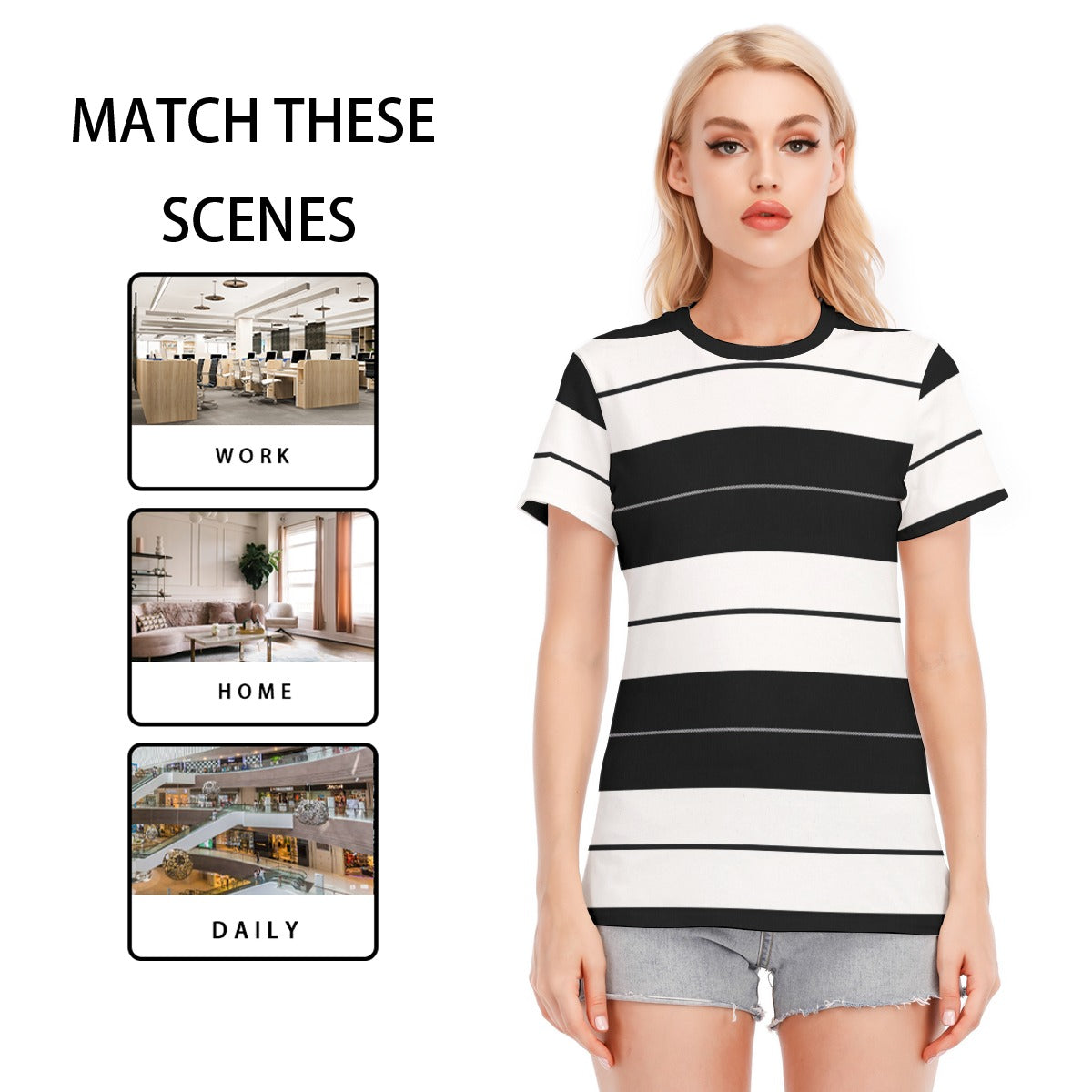 Women's Round Neck T-Shirt